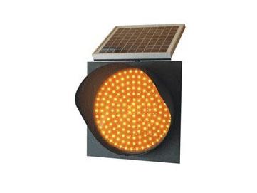 黄闪警示太阳能交通信号灯 黄闪警示太阳能交通信号灯